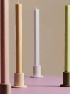 - Square Candle - Raspberry^Hay Sale