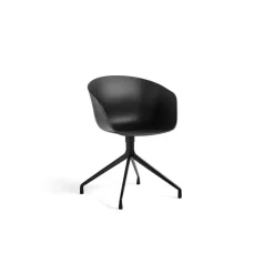 - Stol - AAC20 - About a Chair - sort med sort stel - AAC 20^Hay Sale