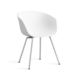 - Stol AAC26 - Hvid med krom ben - about a chair AAC26*Hay Hot