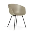 - Stol AAC26 - Khaki med sorte ben - about a chair AAC26^Hay Outlet