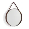 - "Strap Mirror" Spejl Ø50 cm - Brun*Hay Online