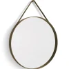 - "Strap Mirror" Spejl Ø70 cm - Brun*Hay New