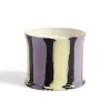 - Stripe Scented Candle, Fig Leaf^Hay Best