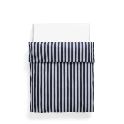 - Été Bed Linen - Dynebetræk - midnight blue og light grey (140 x 200 cm)*Hay Sale