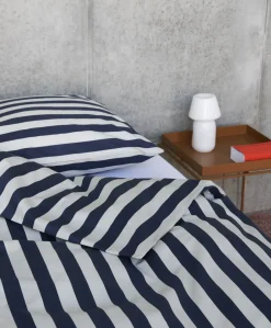 - Été Bed Linen - Dynebetræk - midnight blue og light grey (140 x 200 cm)*Hay Sale