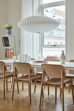 - T12 bord - hvid længde 250 cm*Hay New