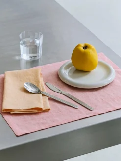 - Tavolo Napkin/Placemat - Set of 4 - Soft orange^Hay New
