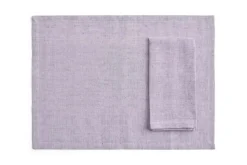 - Tavolo Napkin/Placemat - Set of 4 - Soft purple*Hay Clearance