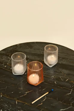 - Tela Votive Fyrfadsstager - Nude - Sæt af 2^Hay