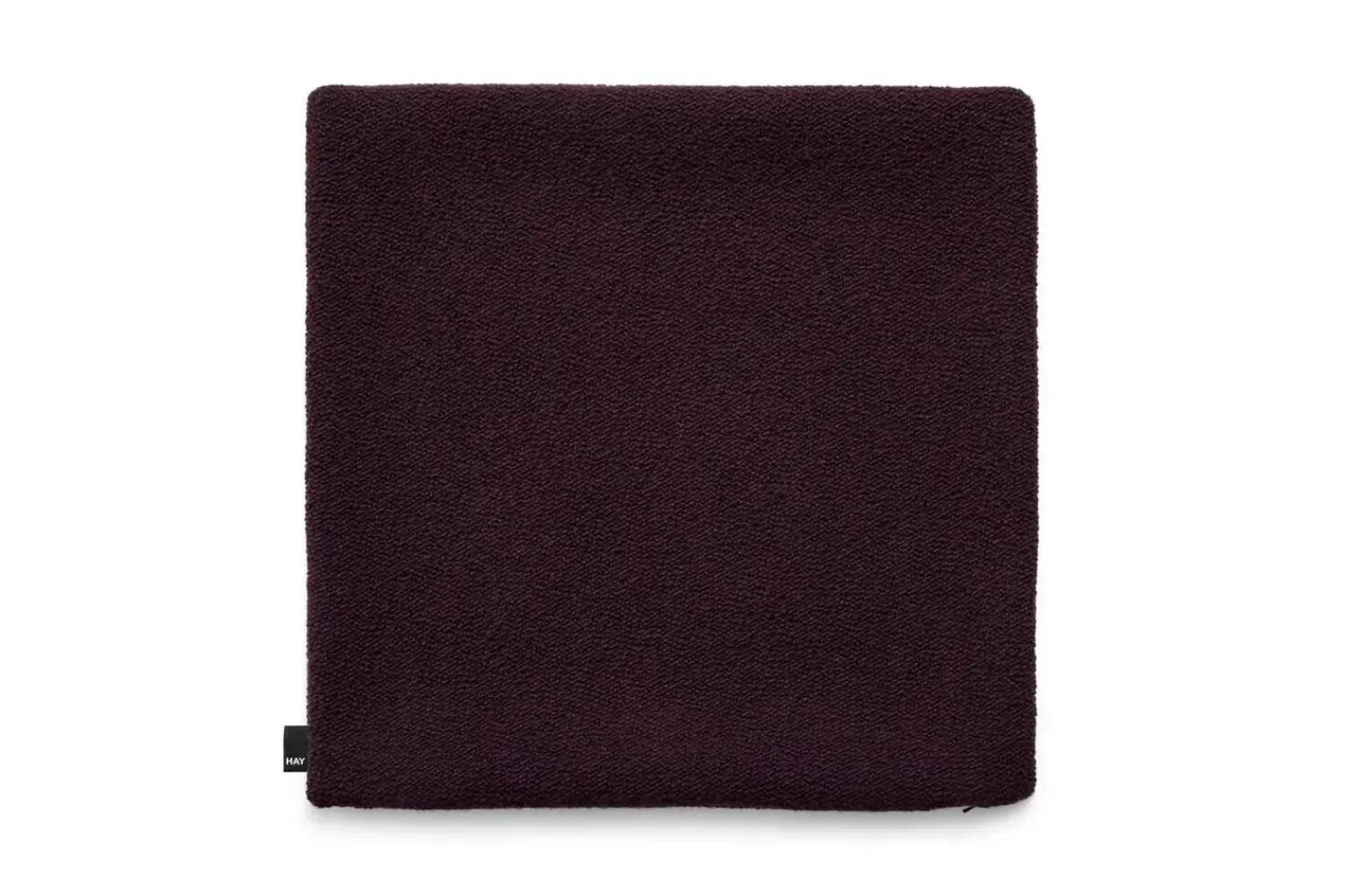 - Texture Cushion Cover - 50 x 50 - Burgundy^Hay New
