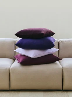 - Texture Cushion Cover - 50 x 50 - Burgundy^Hay New