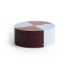 - Tin Container - Burgundy and ice blue^Hay Sale