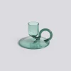 - Tiny Candleholder - Curved - Aqua*Hay Hot