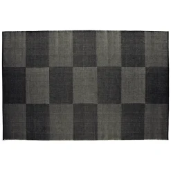 - Tæppe Check Rug - Black L/ Sort - 200 x 300 cm*Hay Outlet