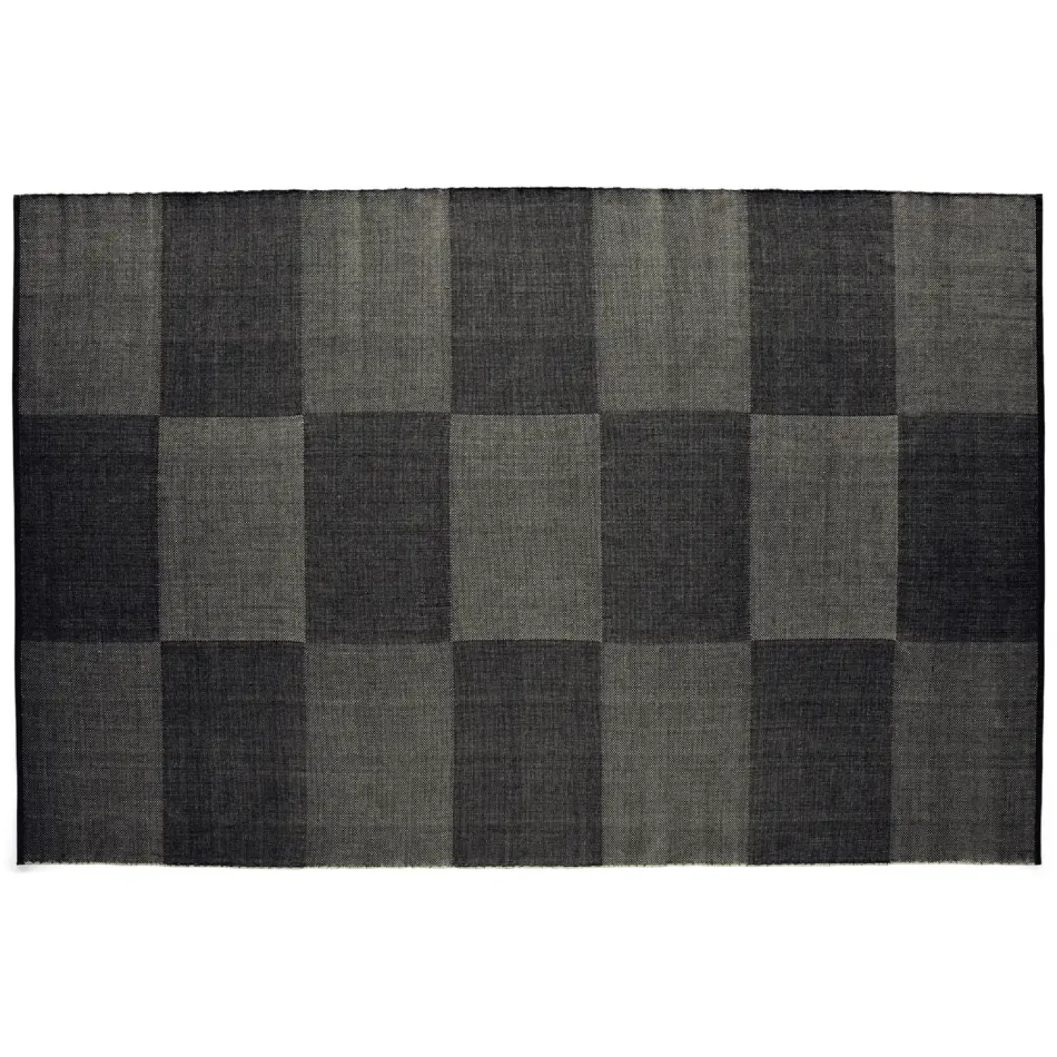 - Tæppe Check Rug - Black L/ Sort - 200 x 300 cm*Hay Outlet