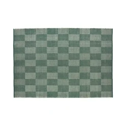 - Tæppe Check Rug - Green/Grøn - 170 x 240 cm^Hay Hot