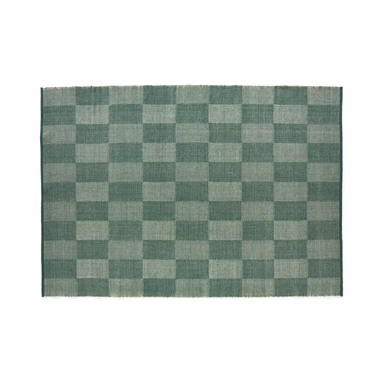 - Tæppe Check Rug - Green/Grøn - 170 x 240 cm^Hay Hot