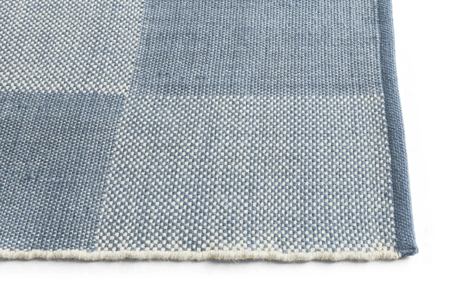 - Tæppe Check Rug - Light Blue S/Lyseblå - 140 x 200 cm*Hay Outlet