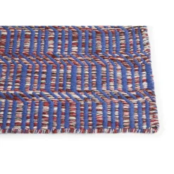 - Tæppe Radio Rug - Red, Blue/Rød, Blå - 170 x 240 cm*Hay Clearance