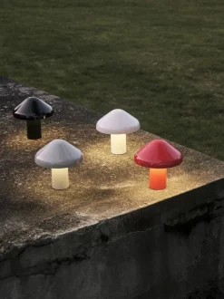 - Transportable Bordlampe - Pao Portable - Red^Hay