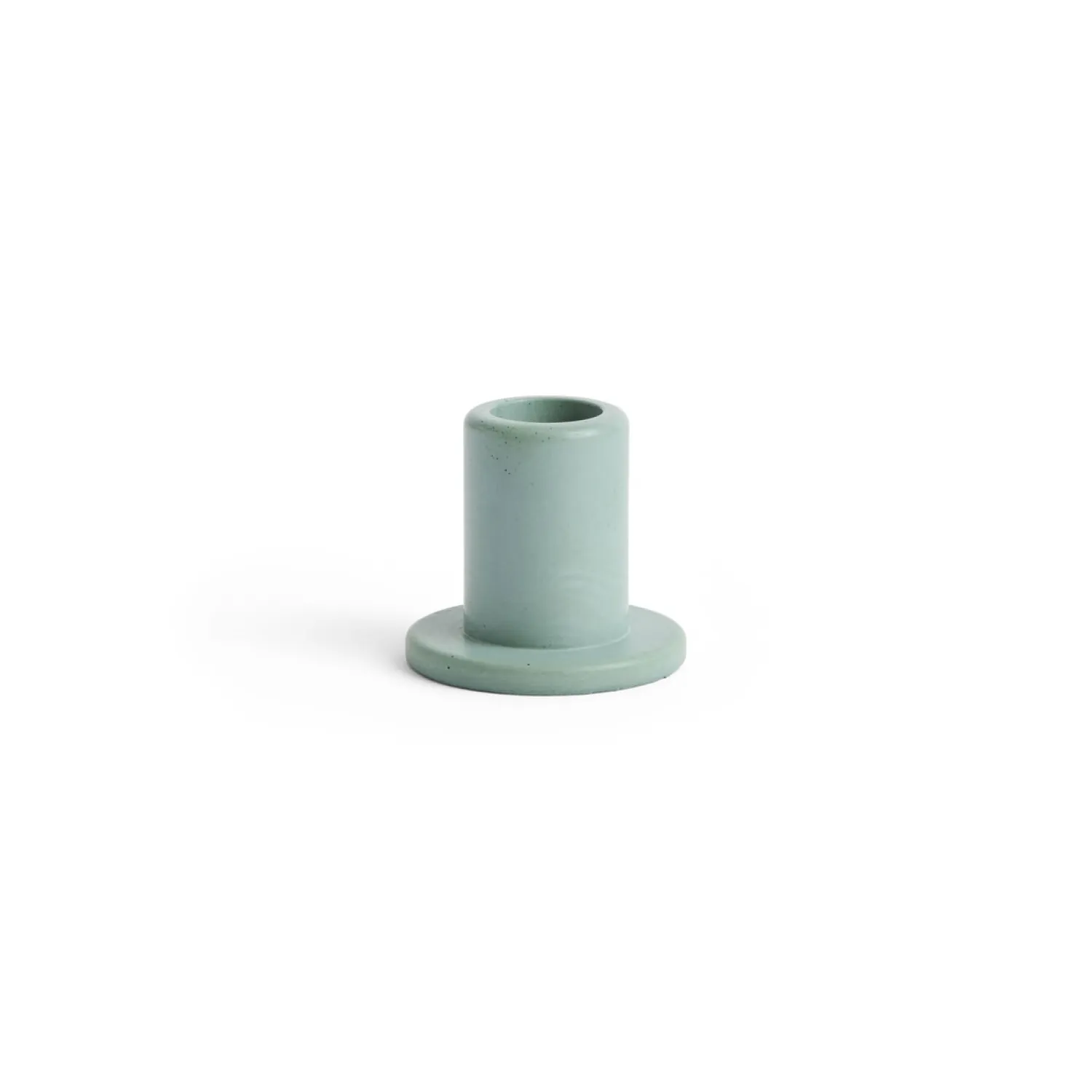 - Tube Candleholder S - Concrete - Emerald Green*Hay Clearance