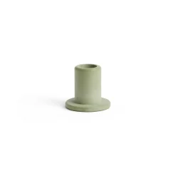 - Tube Candleholder S - Concrete - Dusty Green*Hay Outlet