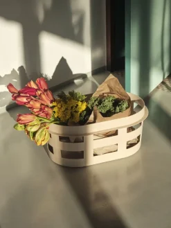 - Vasketøjskurv - Laundry Basket S - Nougat farvet / lysebrun^Hay Hot