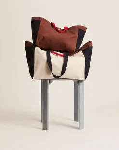 - Weekend Bag (Organic) - Small - Brown Multi - Brown multi - 499*Hay Online