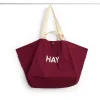 - Weekend Bag (Organic) - Large - Burgundy - Burgundy - 669*Hay Hot