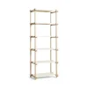 - Woody Shelving 2.0 Column High - Hvid/Eg - 6 hylder*Hay Clearance