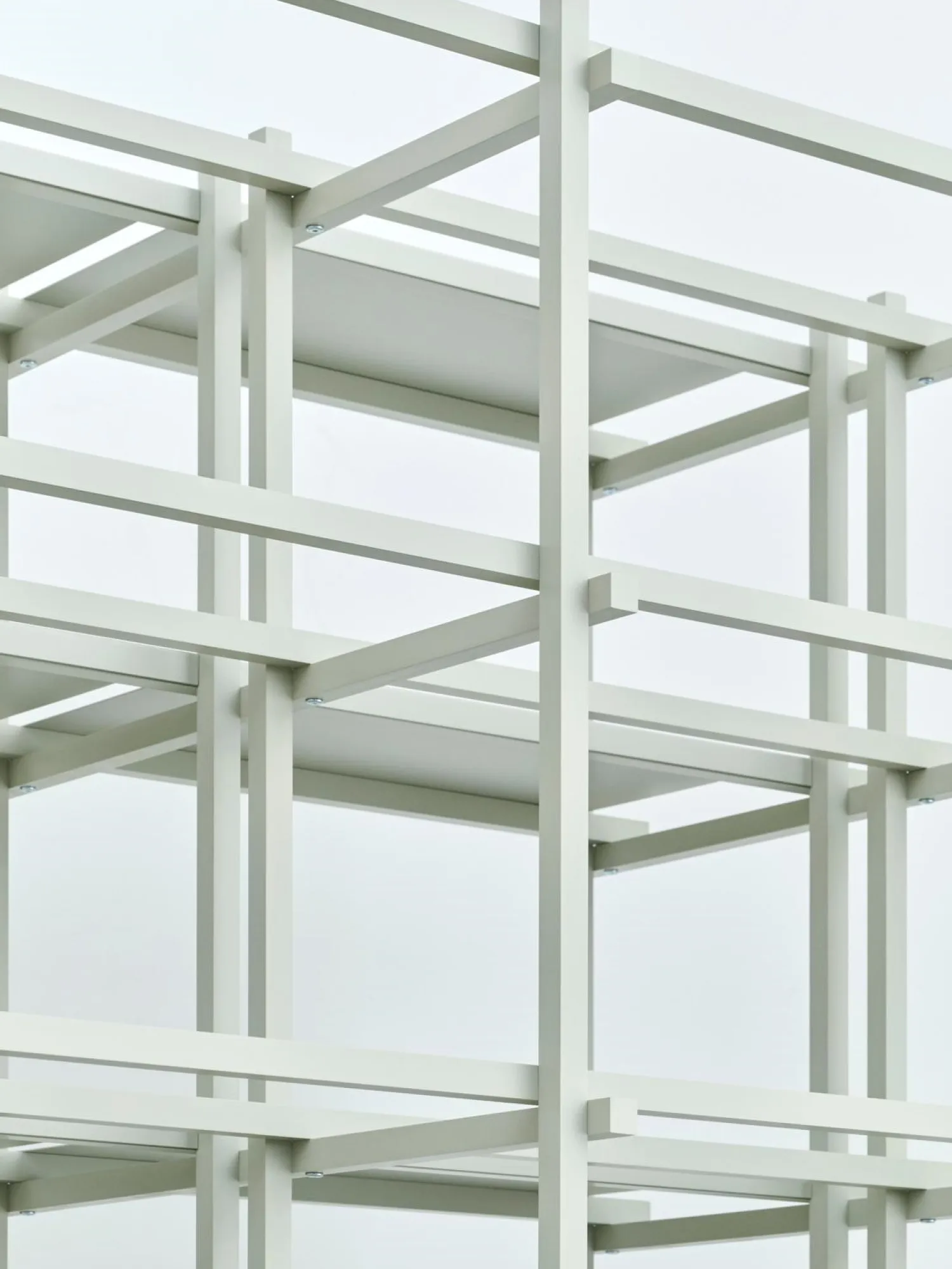 - Woody Shelving 2.0 Column High - Grå - 18 hylder*Hay Discount