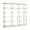 - Woody Shelving 2.0 Column High - Hvid/Eg - 18 hylder^Hay Online