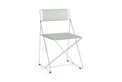 - X-Line Chair - Chromed base Indoor - Pale linden*Hay Discount