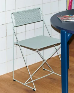 - X-Line Chair - Chromed base Indoor - Pale linden*Hay Discount