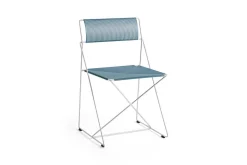 - X-Line Chair - Havestol - Hot galvanised base - Powder blue^Hay Clearance