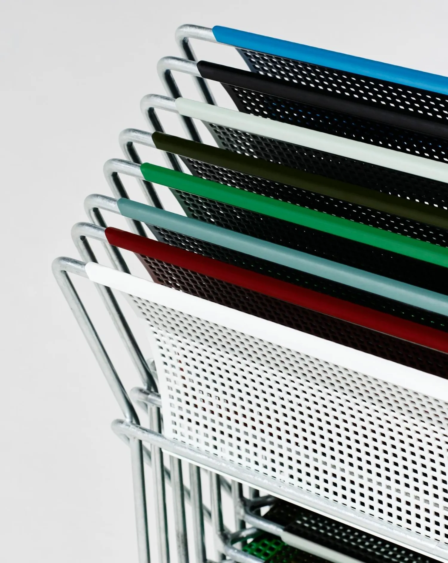 - X-Line Chair - Havestol - Hot galvanised base - Powder blue^Hay Clearance