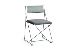 - X-Line Chair - Havestol - Powder coated steel base - Moss^Hay Clearance