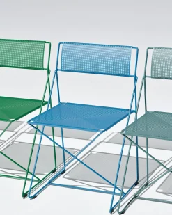 - X-Line Chair - Spisebordsstol - Grøn / Grøn - Leek green^Hay Hot