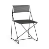 - X-Line Chair Black powder coated steel base - Black^Hay Outlet