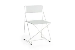 - X-Line Chair Chalk white powder coated steel base - Chalk white - hvid sæde og ben*Hay New
