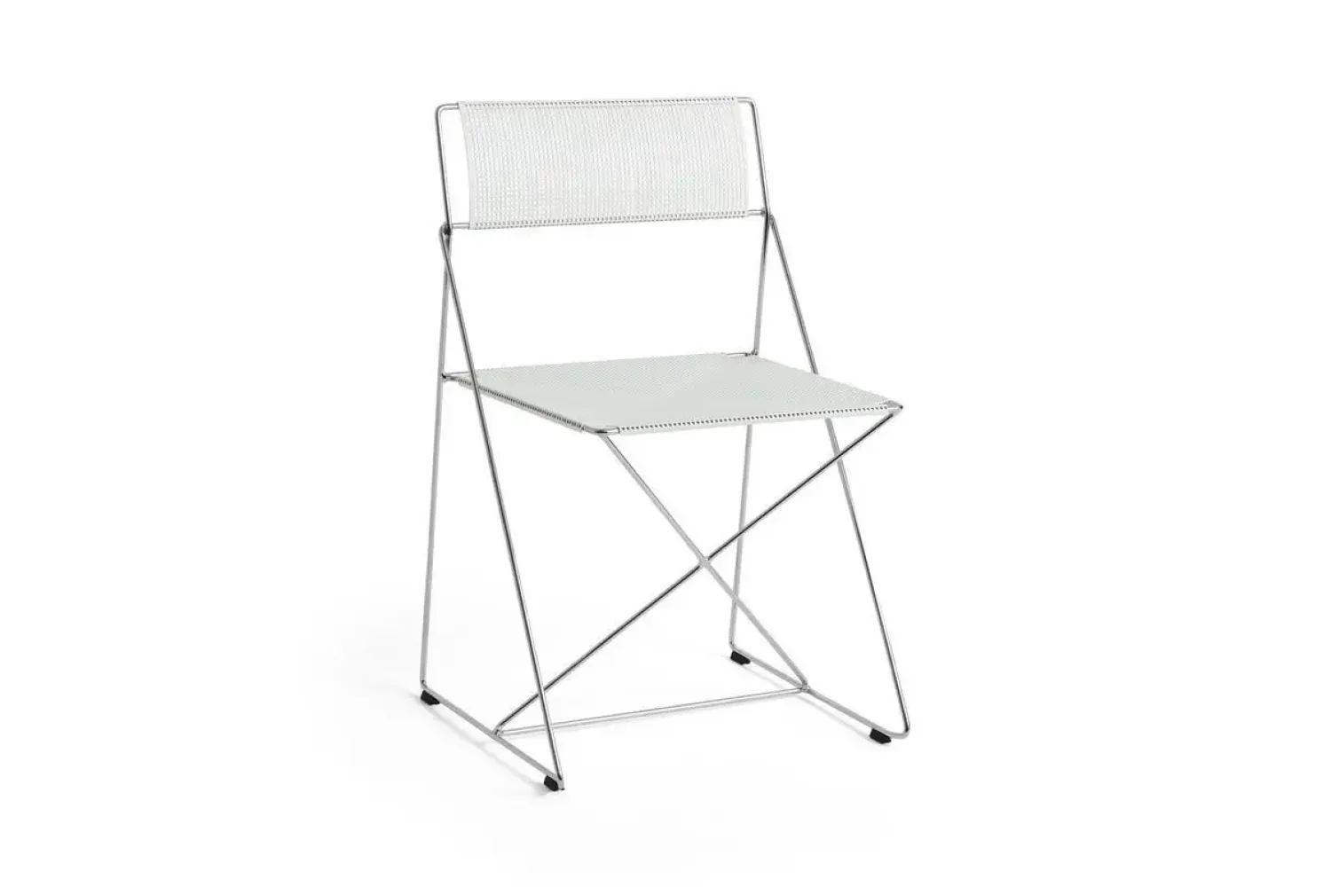 - X-Line Chair Chromed base Indoor - Chalk white - Hvid^Hay Best