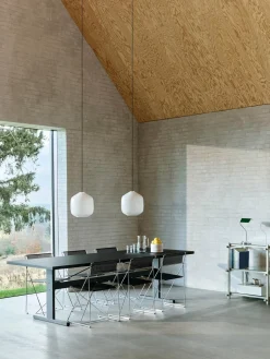 - X-Line Chair Chromed base Indoor - Black*Hay Sale