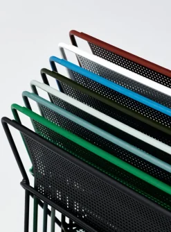 - X-Line Chair Chromed base Indoor - Iron red*Hay Discount