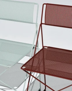 - X-Line Chair Chromed base Indoor - Iron red*Hay Discount