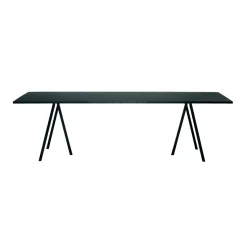 bord - Loop Stand Bord - Sort - 160 cm med supportbar^Hay Hot