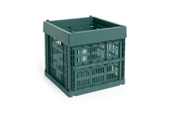 Colour Crate - Cube - Dark green*Hay Clearance