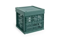 Colour Crate - Cube - Dark green*Hay Clearance
