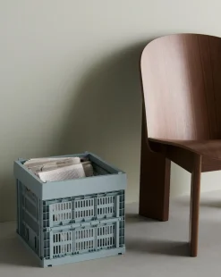 Colour Crate - Cube - Dusty blue*Hay Online