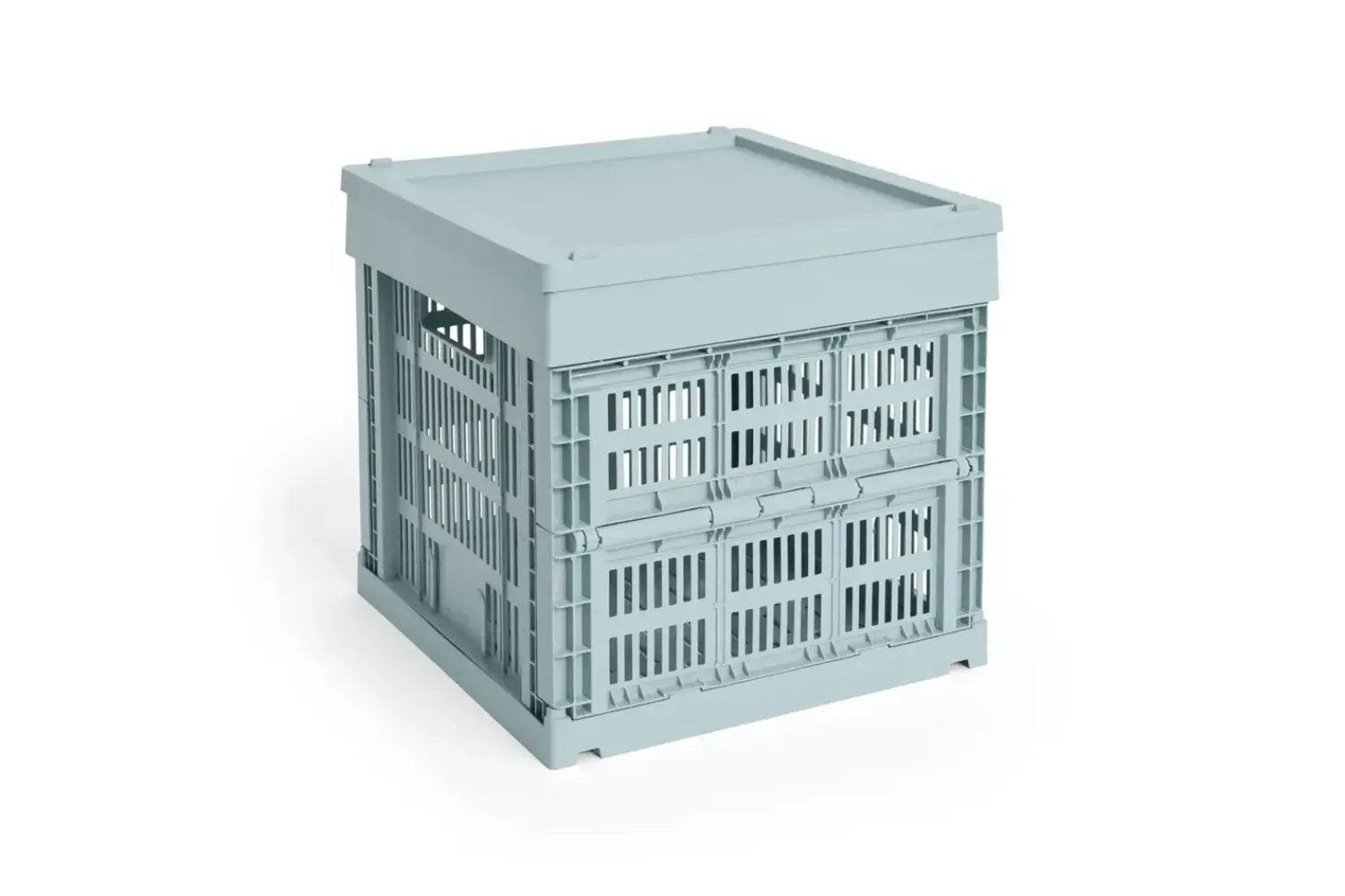 Colour Crate - Cube - Dusty blue*Hay Online