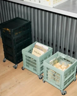 Colour Crate - Cube - Light yellow^Hay